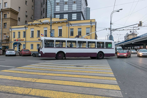 Праздник московского троллейбуса ограничит движение транспорта в Москве