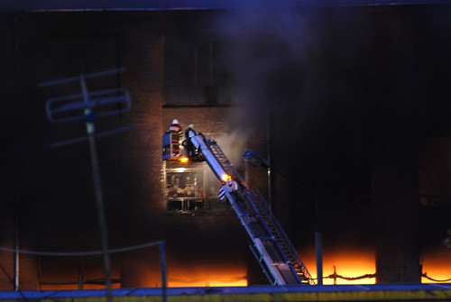 Пожар на складе в Щелковском районе