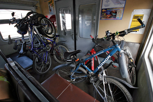 Пассажиры электричек МТППК смогут 2 дня бесплатно провозить велосипеды