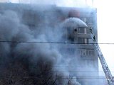 Восемь человек пострадали при пожаре в центре Москвы