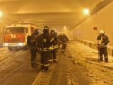 Тренировка спасателей по тушению пожаров в тоннелях