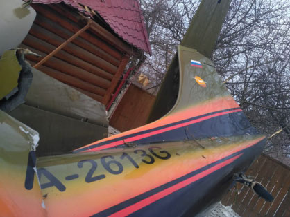 После падения самолета на дачный дом в Подмосковье возбудили уголовное дело