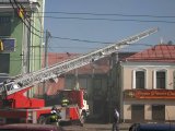 На Большой Серпуховской улице горит ресторан японской кухни