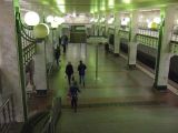На станции "Бульвар Дмитрия Донского" загорелся поезд метро